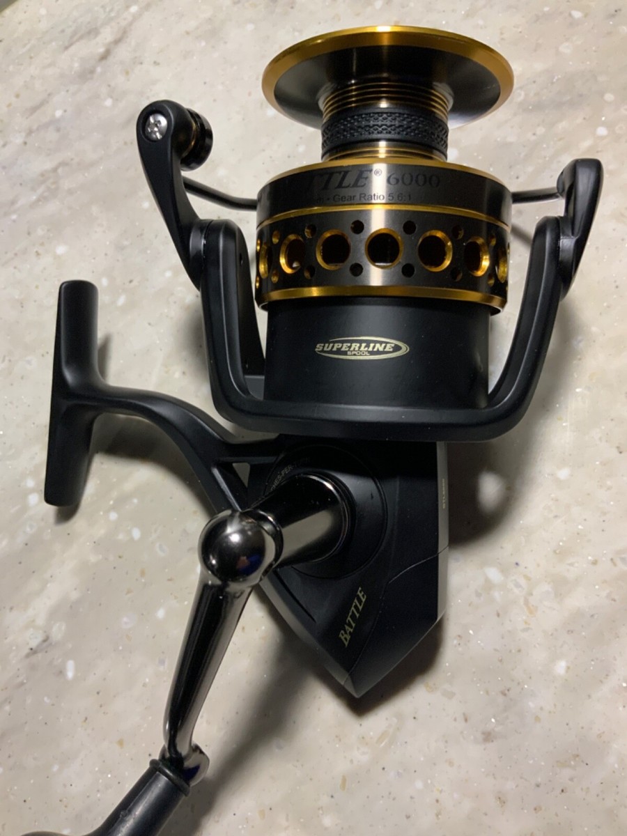 🎣Penn Battle 6000 Fishing Spinning Reel 5.6:1 BTL6000 Salt