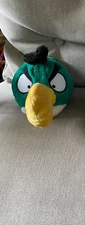 Angry Birds 5" Hal Plush Open Beak Green Toucan Commonwealth No Sound