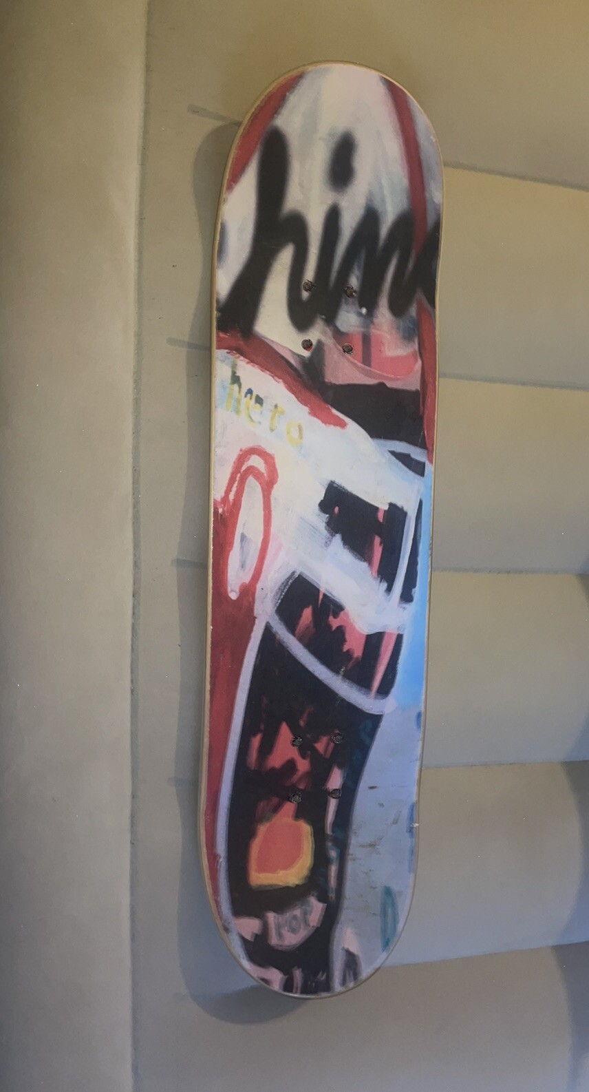 Habibi Skateboard Deck Pre-owned-image