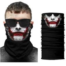 Skull Face Mask Balaclava Scarf Neck Fishing Shield Sun Gaiter UV Headwear US