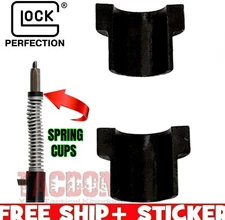 GLOK OEM Firing Pin Striker Spring Cups set (2 halves) Black GEN 1 2 3 4 5