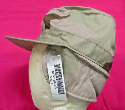 NWT USGI DCU 3-Color Desert Patrol Cap 