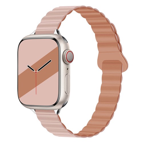 Slim Magnetic Loop Band Strap for Apple Watch Ultra 9 8 7 6 5 4 SE 44/41/45/49mm - Picture 13 of 44