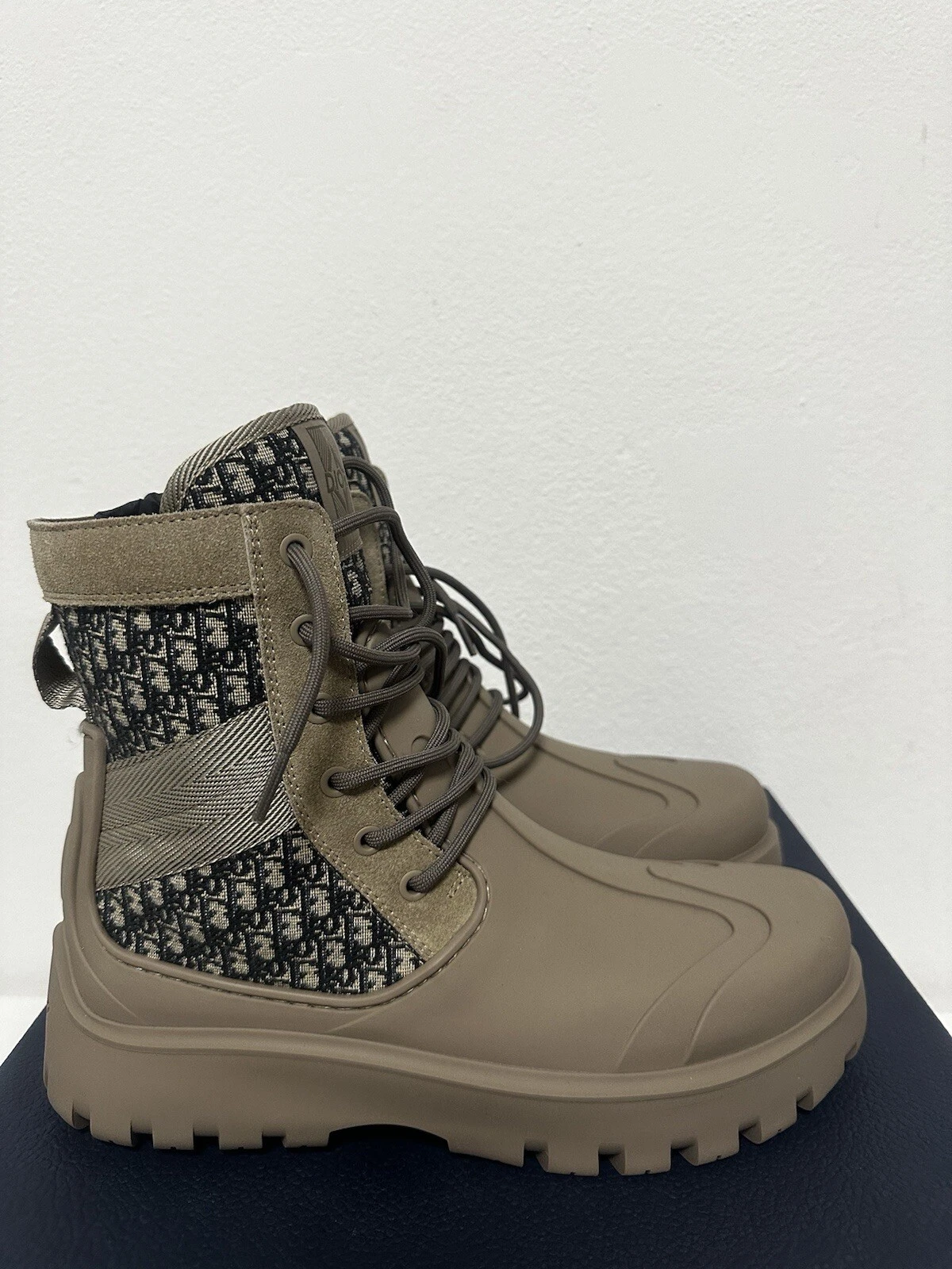 Dior Lace Up Boots