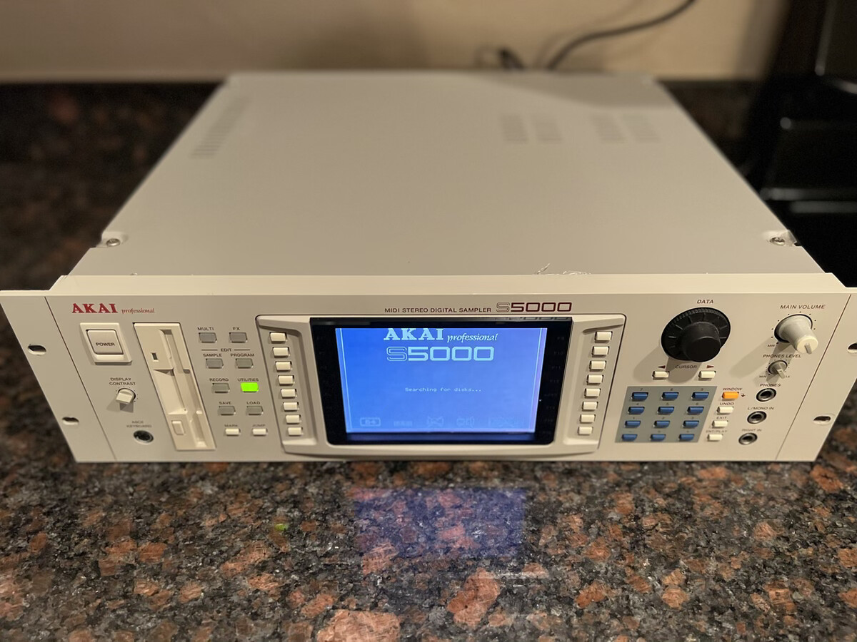 Akai s5000 rack mount sampler eBay