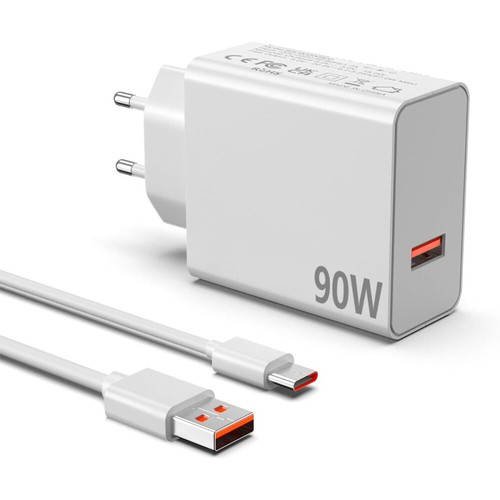Für Xiaomi 90W Schnell Ladegerät Netzteil 6A USB-C Kabel Redmi Note14 13 12 Pro - Zdjęcie 18 z 19