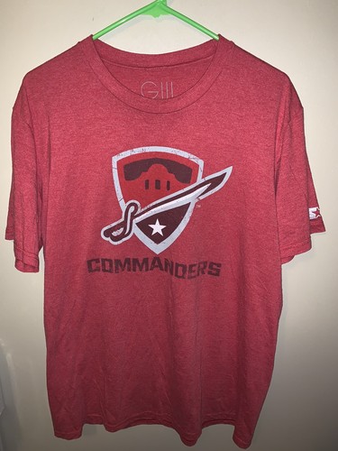 A San Antonio Commanders and AAF adorned pylon is placed in the back