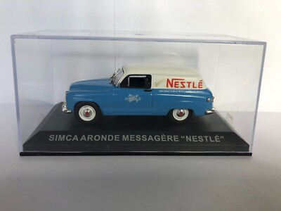 Miniature SIMCA ARONDE MESSAGERE "Fruité" Au 1/43 - Ixo Pour Altaya (Camionnettes D'Antan) - Neuf Boîte Fermée