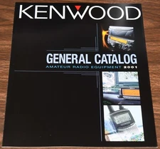 KENWOOD GENERAL CATALOG 2001 TS-2000 TS-870S TS-570S TS-50S VC-H1
