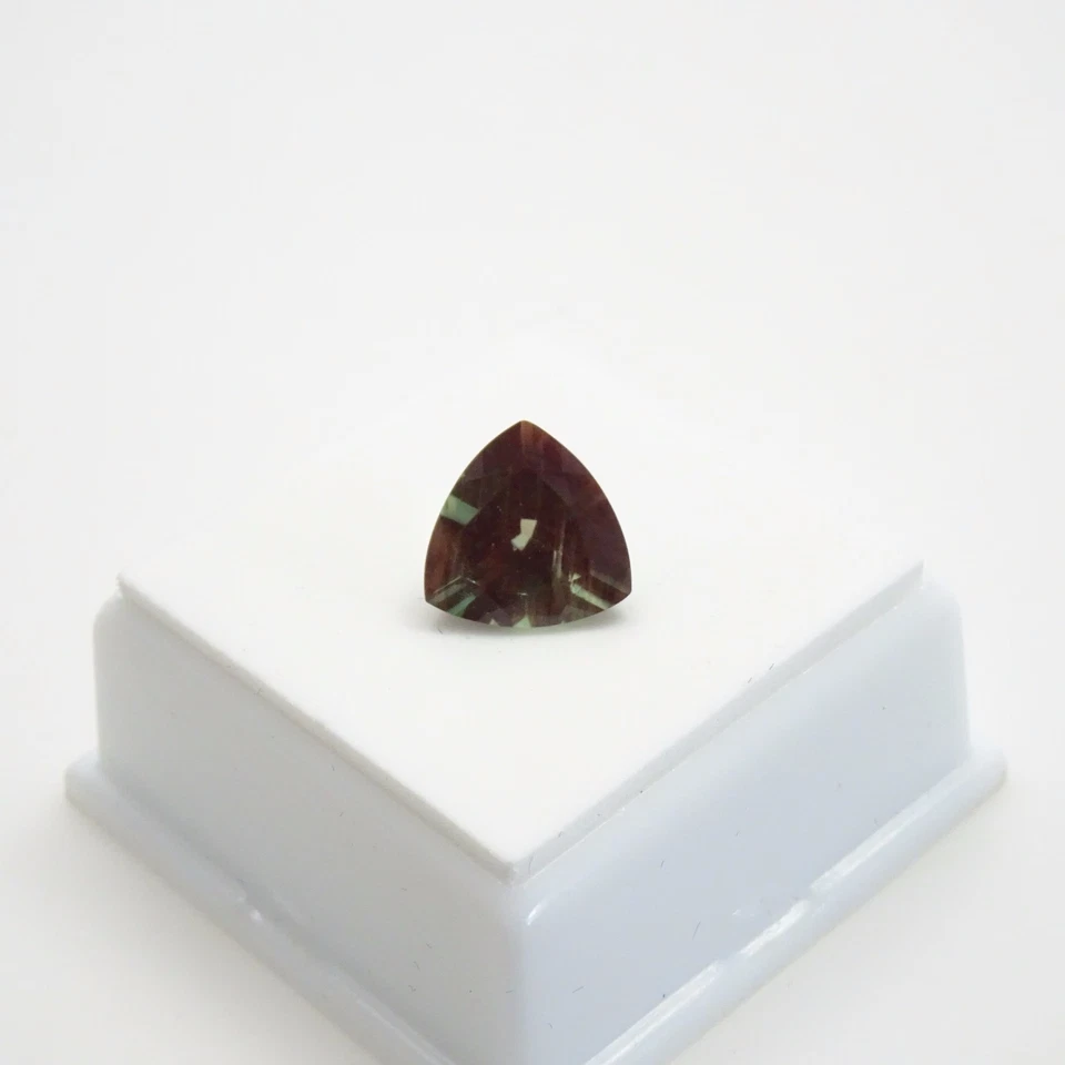 Preciosa labradorita arco iris - 3,70 quilates - trillones - 11x11 mm - piedras preciosas sueltas Foto 3 de 4