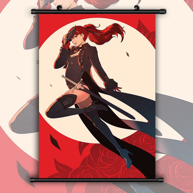 Persona 5 Yoshizawa Kasumi Phantom HD Canvas Print Wall Poster Scroll