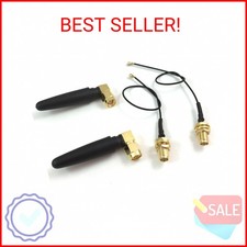 CENXIFJUDZ 2.4ghz 2.4G WiFi Antenna 2dbi SMA Male Pin Connector Network Aerial