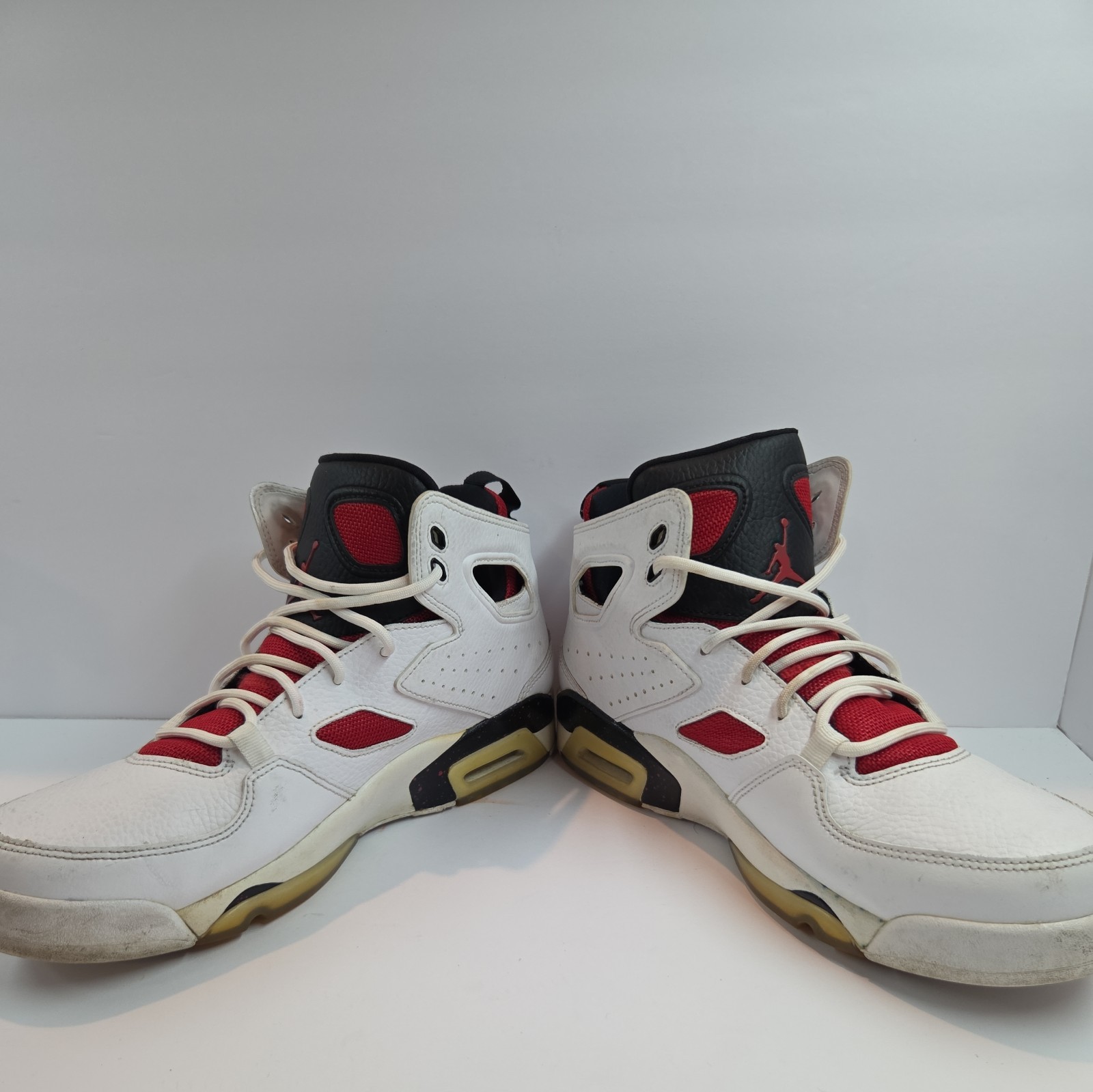 Air Jordan Flight Club 91 White Black Red Men’s  Size 8 thumbnail 5