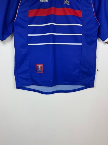 Adidas France 1998-2000 Home Football Shirt Size XL - Picture 2 of 8