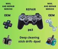 🎮 Repair Service – Fix Ps3 | Stick Drift & DPAD & deep cleaning