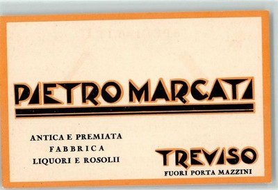 13959820 - Treviso Pietro Marcati Fabbrica Liquori e Rosolii