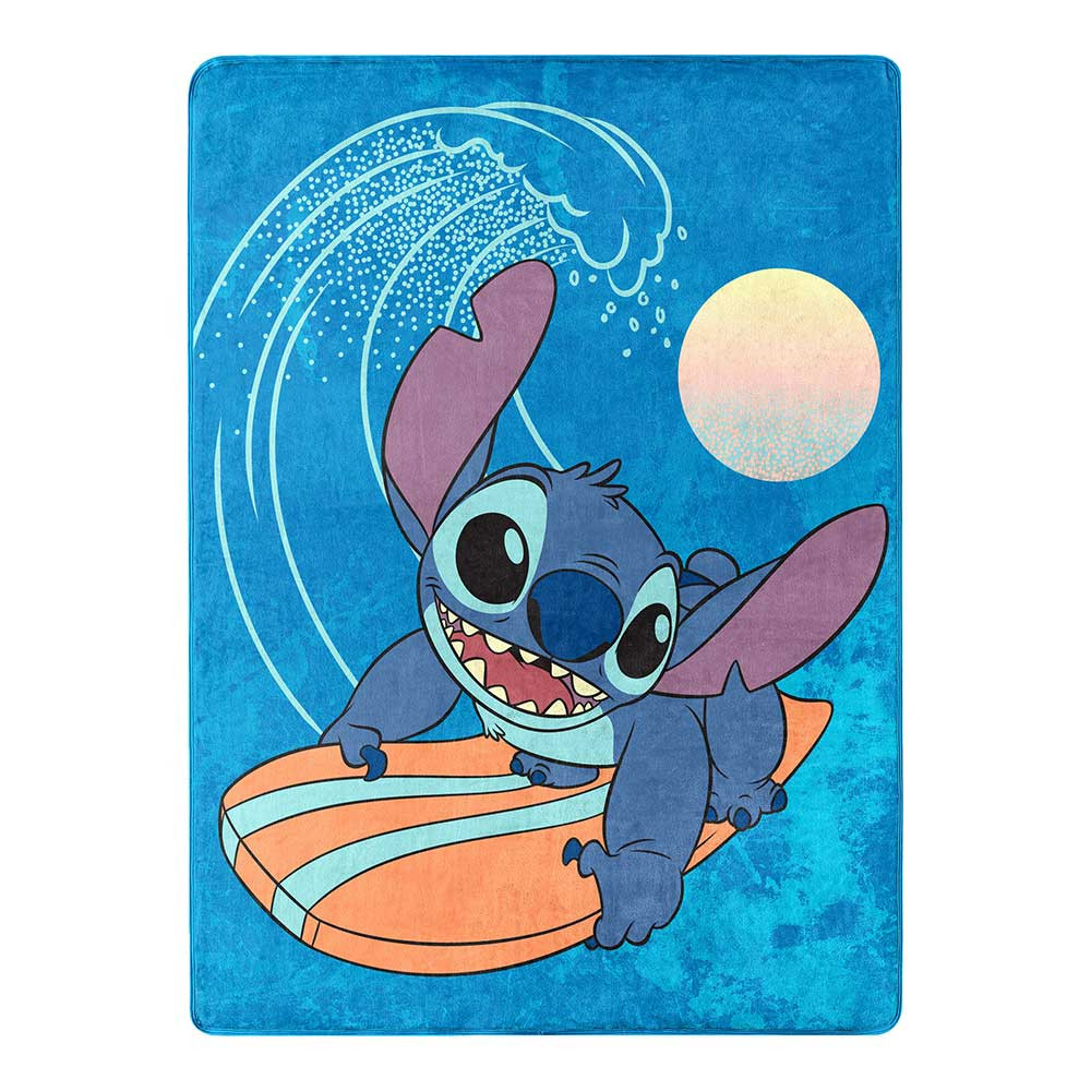 Шелковое покрывало Lilo - Stitch создает волны на ощупь