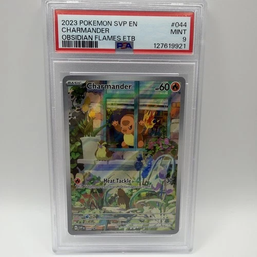 New ListingPokemon TCG Charmander Obsidian Flames ETB Promo 044 PSA 9