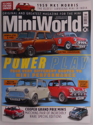 MiniWorld Magazin Nov 2025 Power Play: Nissan Twin-Cam, Honda VTEC 4WD, Turbo