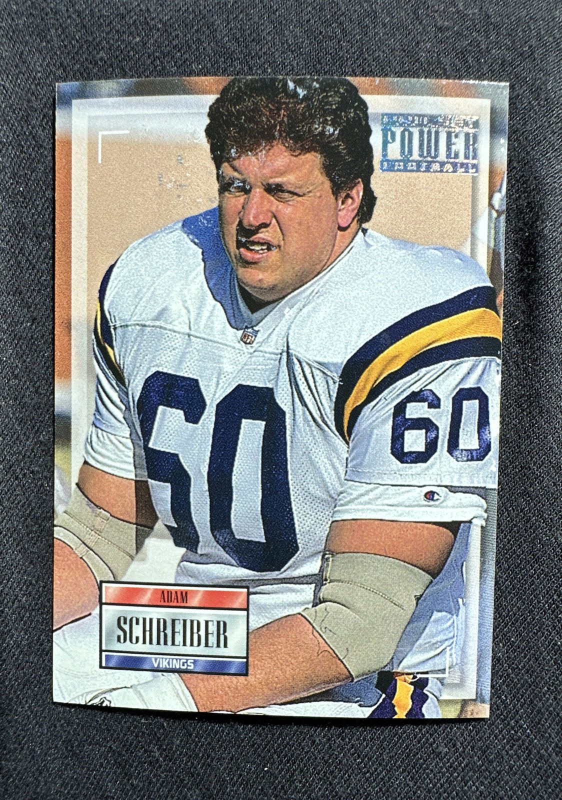 1993 Pro Set Power - Adam Schreiber #160 (RC)
