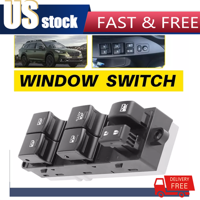 #ad FOR 13 19 SUBARU LEGACY OUTBACK LH DRIVER WINDOW POWER MASTER SWITCH 83071AJ21C $14.49