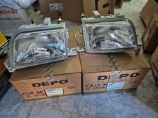 Coppia Fari Anteriori Depo Renault Clio 90 96