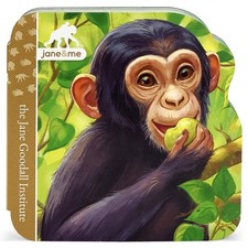 Jane Goodall Chimpanzees - Children's Lift-a-Flap Board Book for Babies and Todd