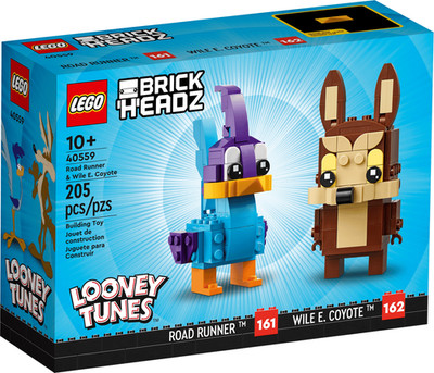 LEGO  40559  BrickHeadz - Road Runner & Wile E. Coyote