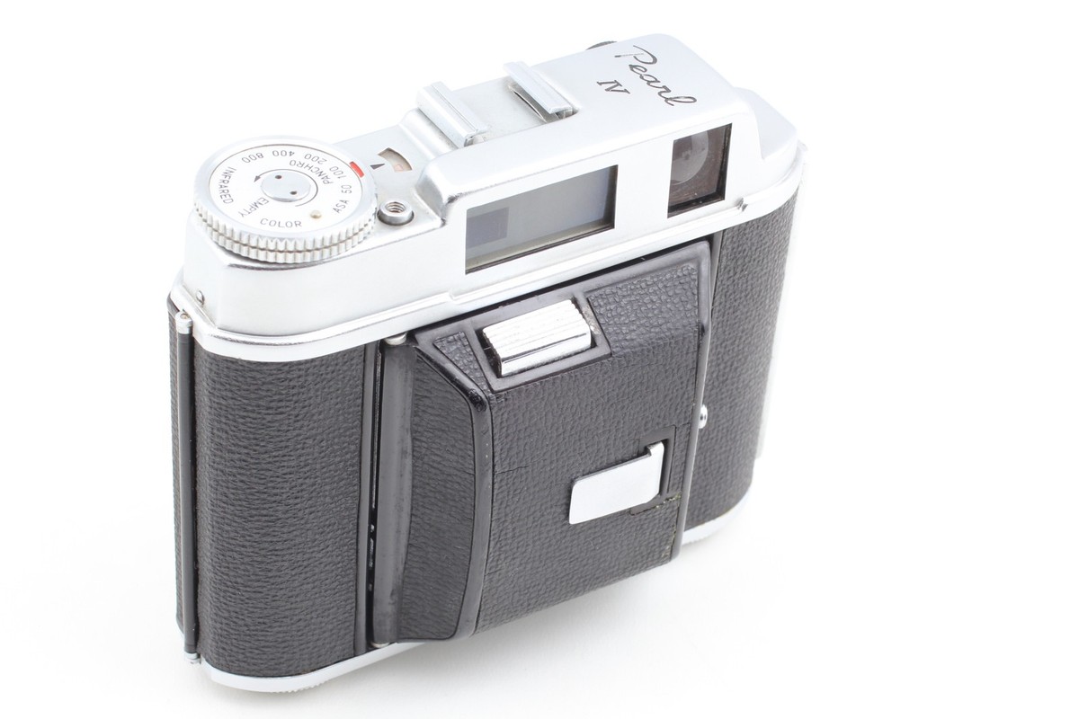 Near MINT] Konica Konishiroku Pearl IV Camera w/Hexar 75mm f3.5