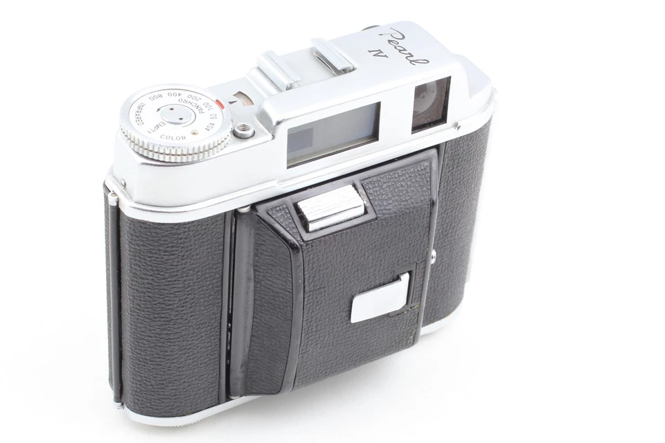 [Casi COMO NUEVA] Cámara Konica Konishiroku Pearl IV con lente hexagonal 75 mm f3,5 de JAPÓN Foto 4 de 4