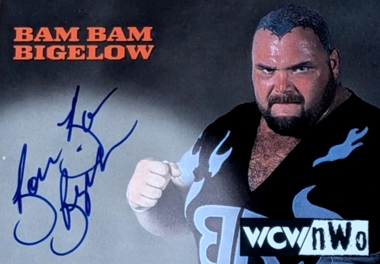 1999 TOPPS WCW/nWo NITRO WRESTLING PACK 🍿 4 Cards AUTOS? HULK HOGAN STING OVP‼️ - Bild 3 von 4