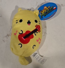 Cats vs Pickles Serenade 540 Cat Plush, Purr Collection, Yellow With Tags