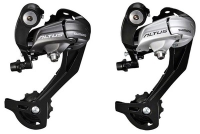 Shimano RD-M370 Altus rear derailleur, 9-speed, SGS, black