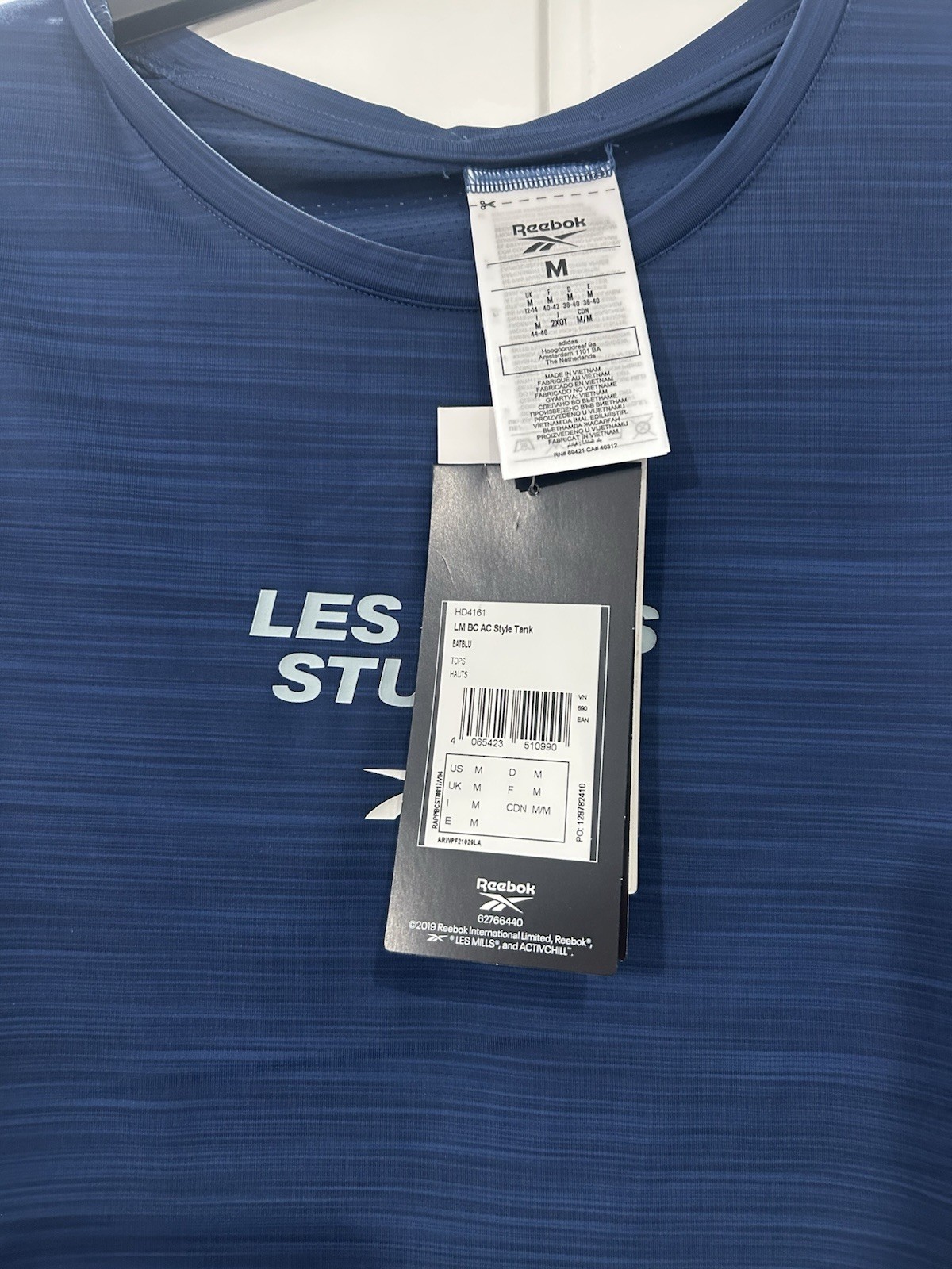 Reebok Les Mills Women’s  Work Out Vest - BNWT : Small RRP: £35 image 3