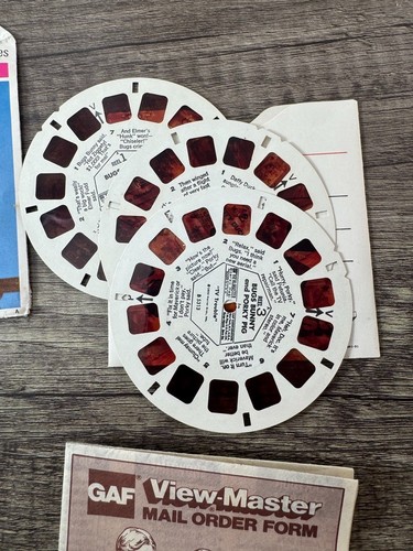 View-Master BUGS BUNNY - B531 - 3 Reel Set + Booklet (V3) - Picture 5 of 6