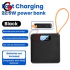 DIY Power Bank Charger Shell Detachable 3*18650 Battery Box 22.5W Fast Charging