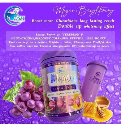 PHYTO Gluta Magic Brightening Collagen Peptide Skin Whitening 650g Fast Ship US