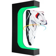 Levitating Shoe Display Stand 16 Colors LED Light Magnetic Levitation Sneaker...