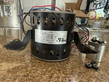 1/2 hp 3 speed blower motor PSC & 5 MFD Run Capacitor