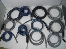 Lot of 11 Luxtec Unnumbered & Unbranded Fiber Optic Light Source Cables!