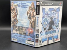 Suikoden IV ( Sony PlayStation 2 PS2 ) CIB - Near Mint Disc - Tested