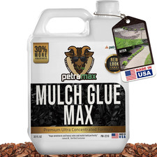 Petramax Mulch Glue for Landscaping Rocks Max Concentrate, Non-Toxic Pea Gravel