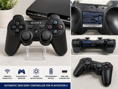 OEM Sony DualShock 3 SIXAXIS PS3 Wireless Controller CECHZC2U Tested