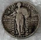 1927 Standing Liberty Quarter 25C Silver 0.900 Fine Philadelphia Mint Coin #11
