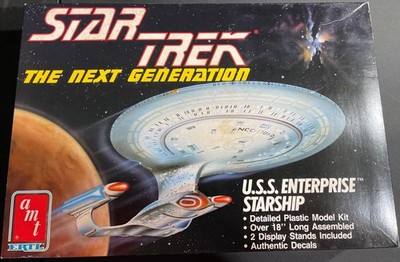 AMT Star Trek The Next Generation USS Enterprise Starship 6619 18'' NIB Model Kit