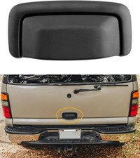 Tail Gate Door Handle, Compatible with Textured Black Tailgate Handle Black