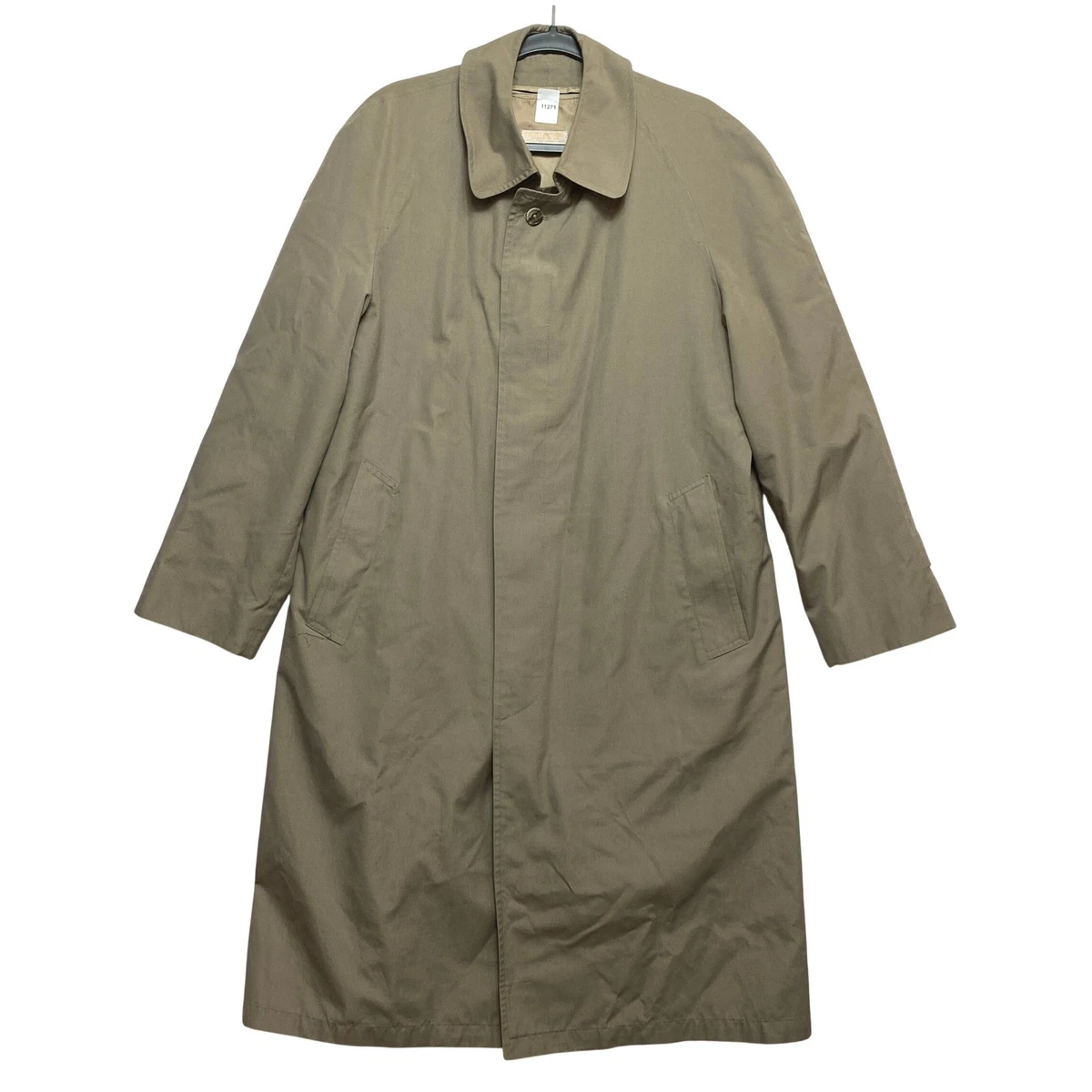 Brooks Brothers Trench Coat Solid Coats, Jackets & Vests for Men