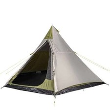 Gelert One Size Horizon 6 Person Teepee Tent Beige Family Camping