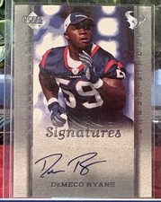 2006 Upper Deck Rookie Debut Signatures DeMeco Ryans #219 RC Auto Houston Texans