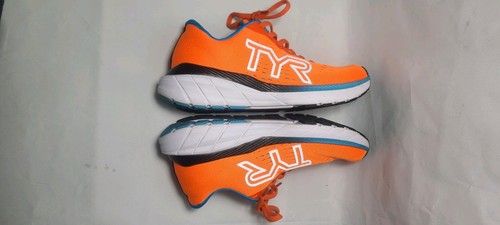 TYR RD-1 Runner Bright Orange Athletic Running Shoes Size 6.5 Men/8 Women Used - Picture 22 of 24